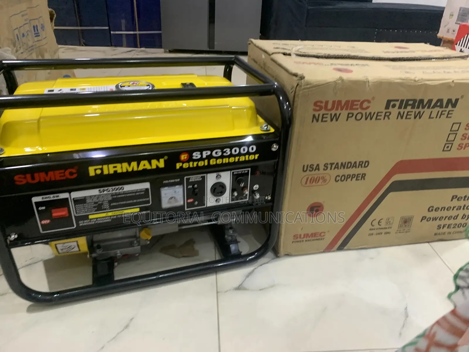 Sumec Firman SPG3000 Generator: Reliable Power for Homes and Businesse