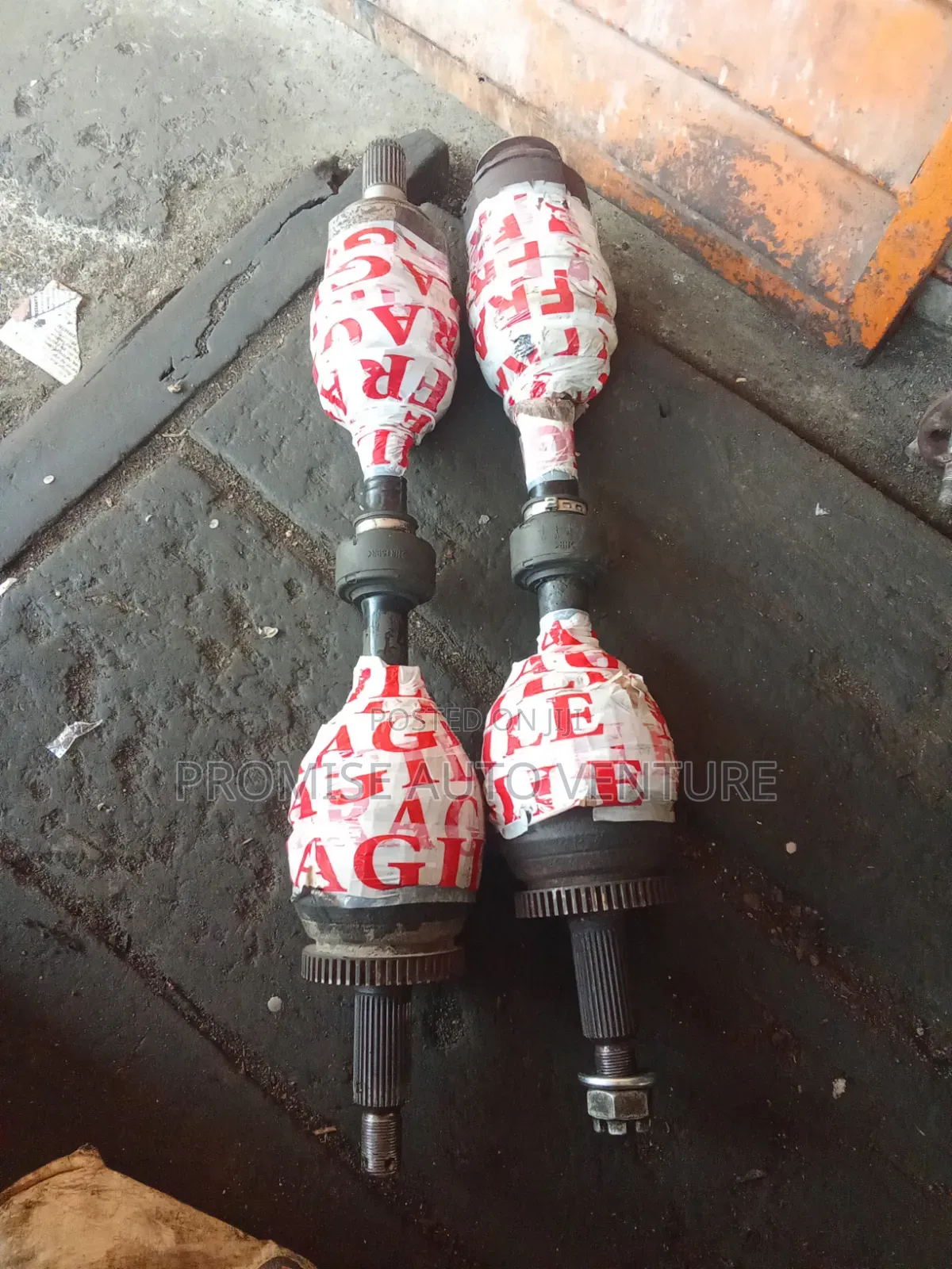 Complete Front Shaft Hyundai Santa Fe, Kia Sorento, 2011, 2014