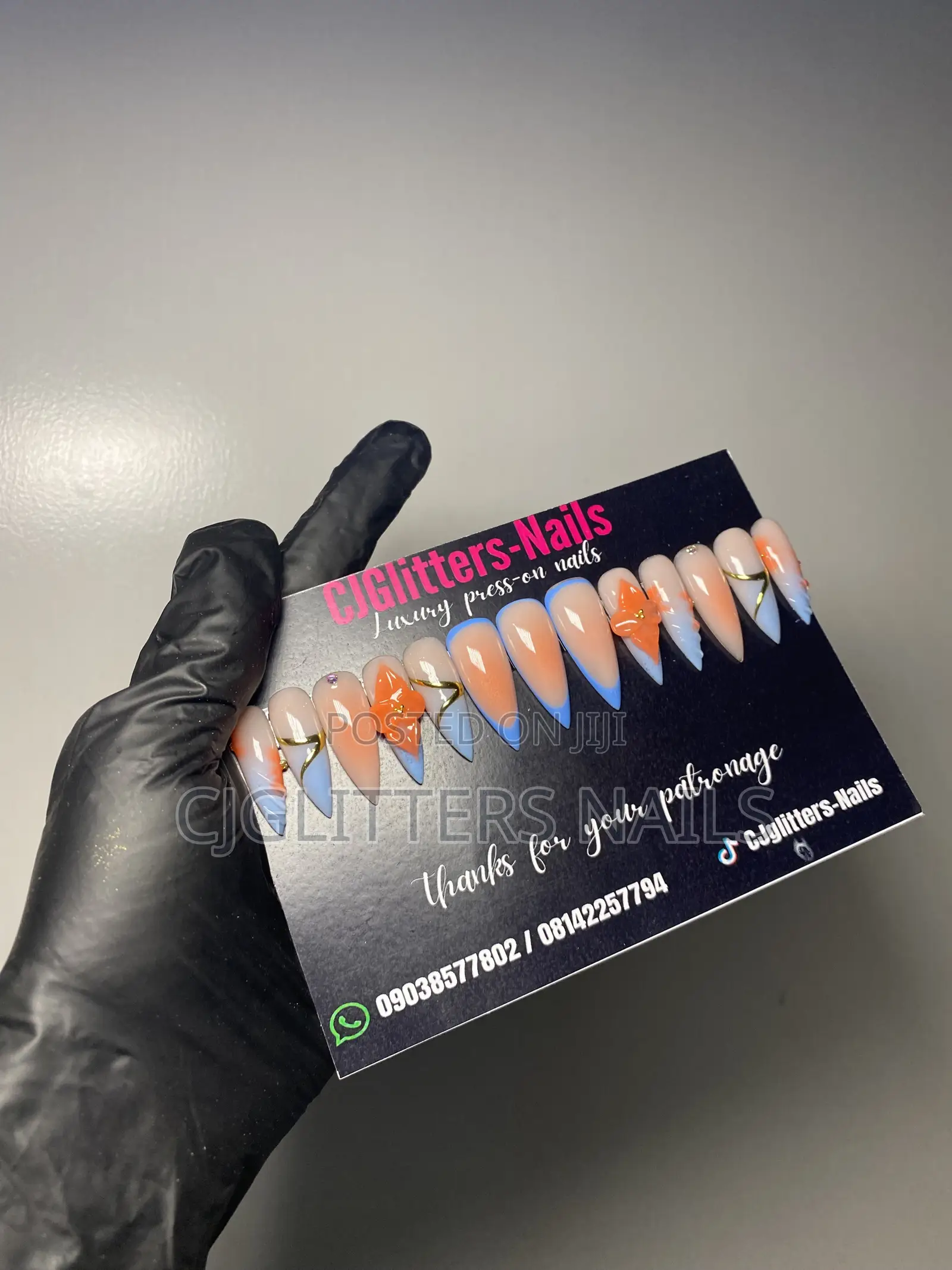 Reusable Acrylic Press-on Nails