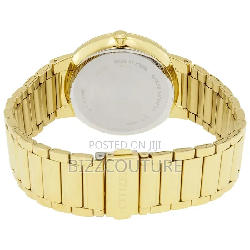 ORIGINAL Citizen Gold Black Dial Men's Watch 100% Authentic Guaranteed