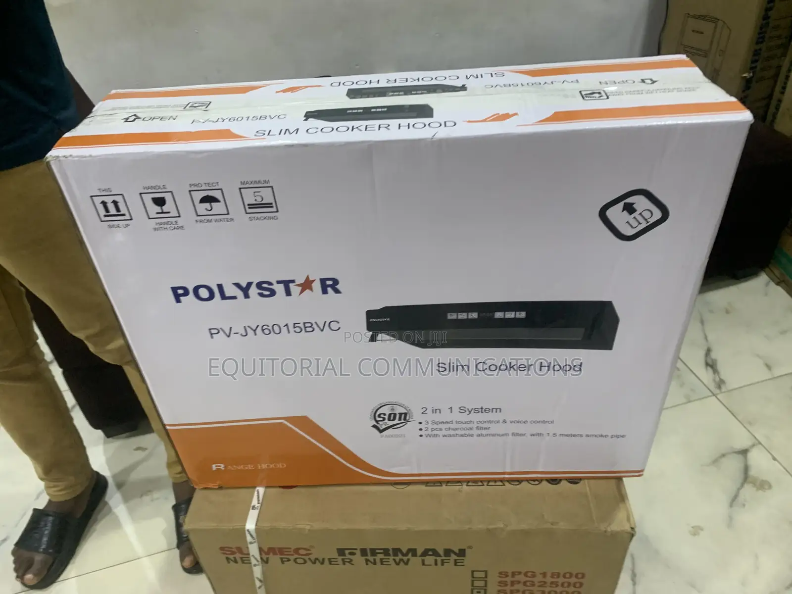 Polystar PV-JY6015BVC Rangehood: Compact Size, Powerful Performance