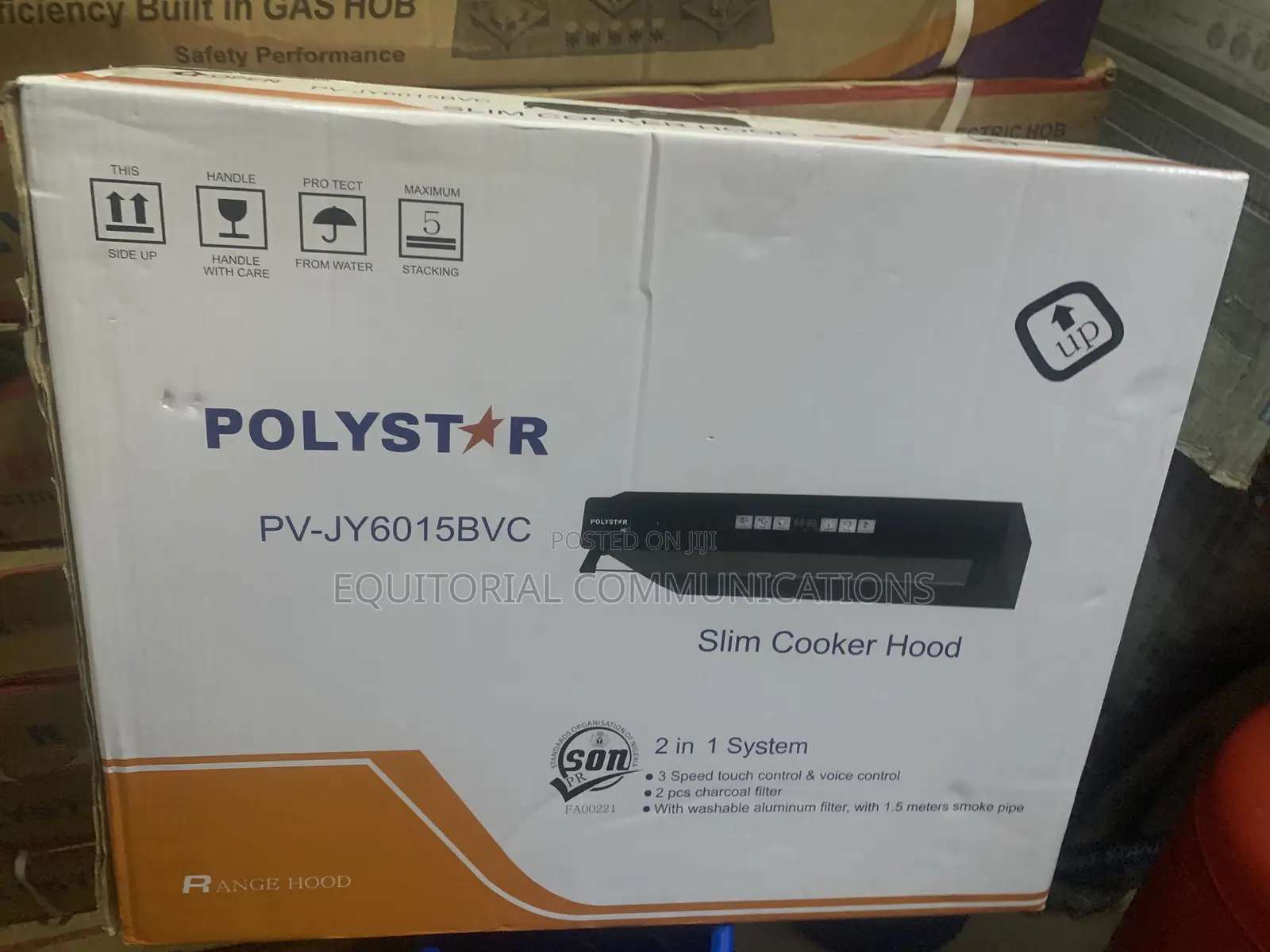 Polystar PV-JY6015BVC Heat Extractor Rangehood