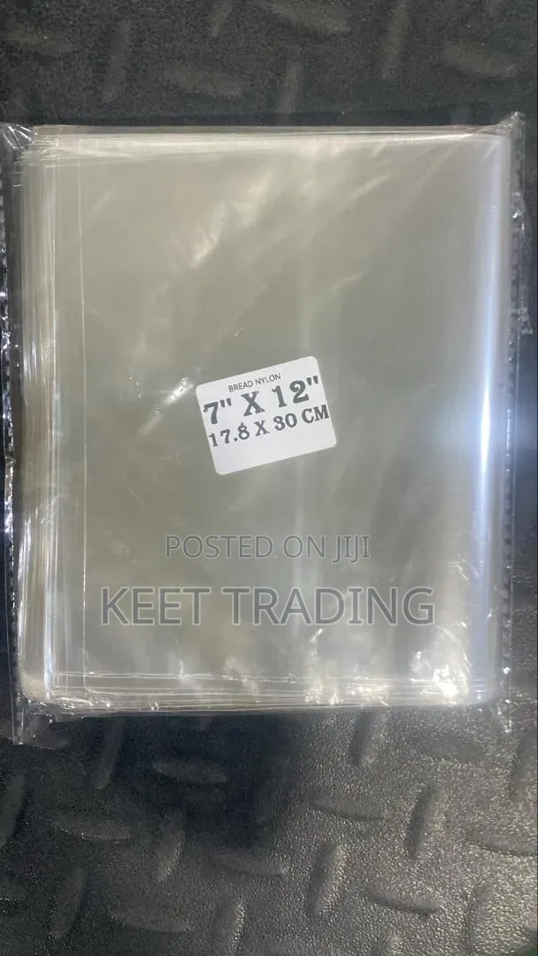 7 × 12 Bread Nylon Bags (17.8 × 30 Cm) – Small Size Bread Nylon Lagos