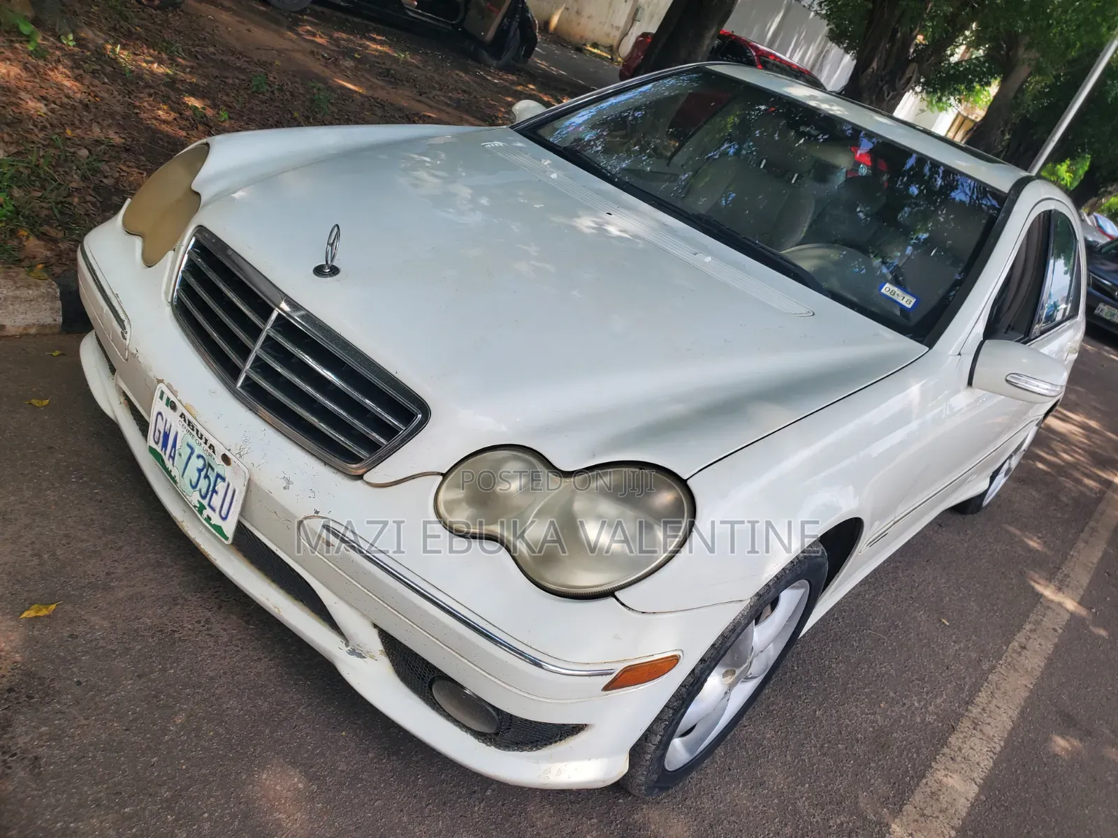 Mercedes-Benz C230 2007 White