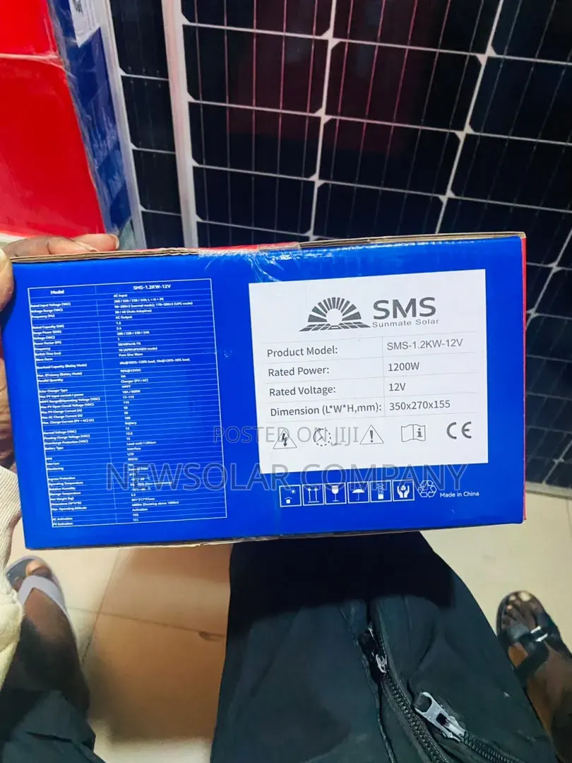 1.2KVa 12V SMS Hybrid Inverter Available Now