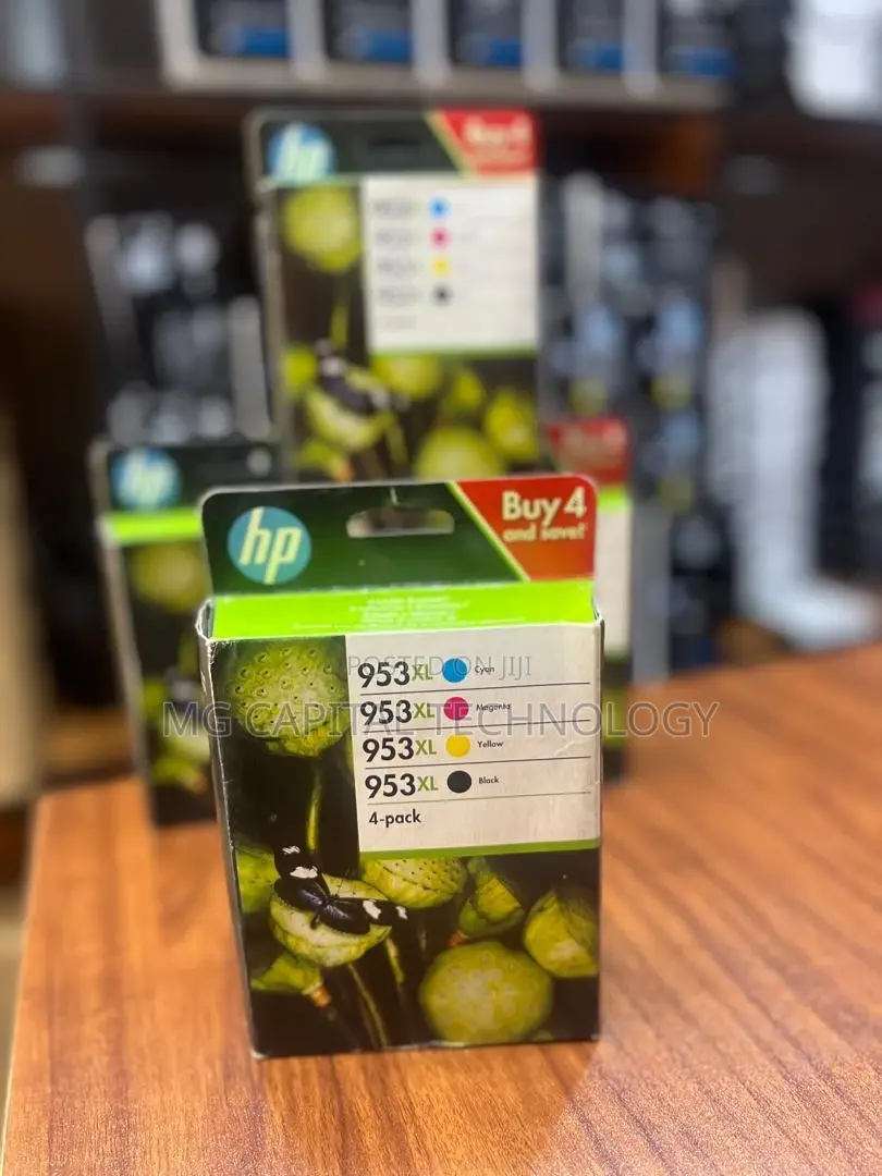 HP 953XL High Yield Ink Cartridge Combo(Black, Cyan, Magenta Yellow)