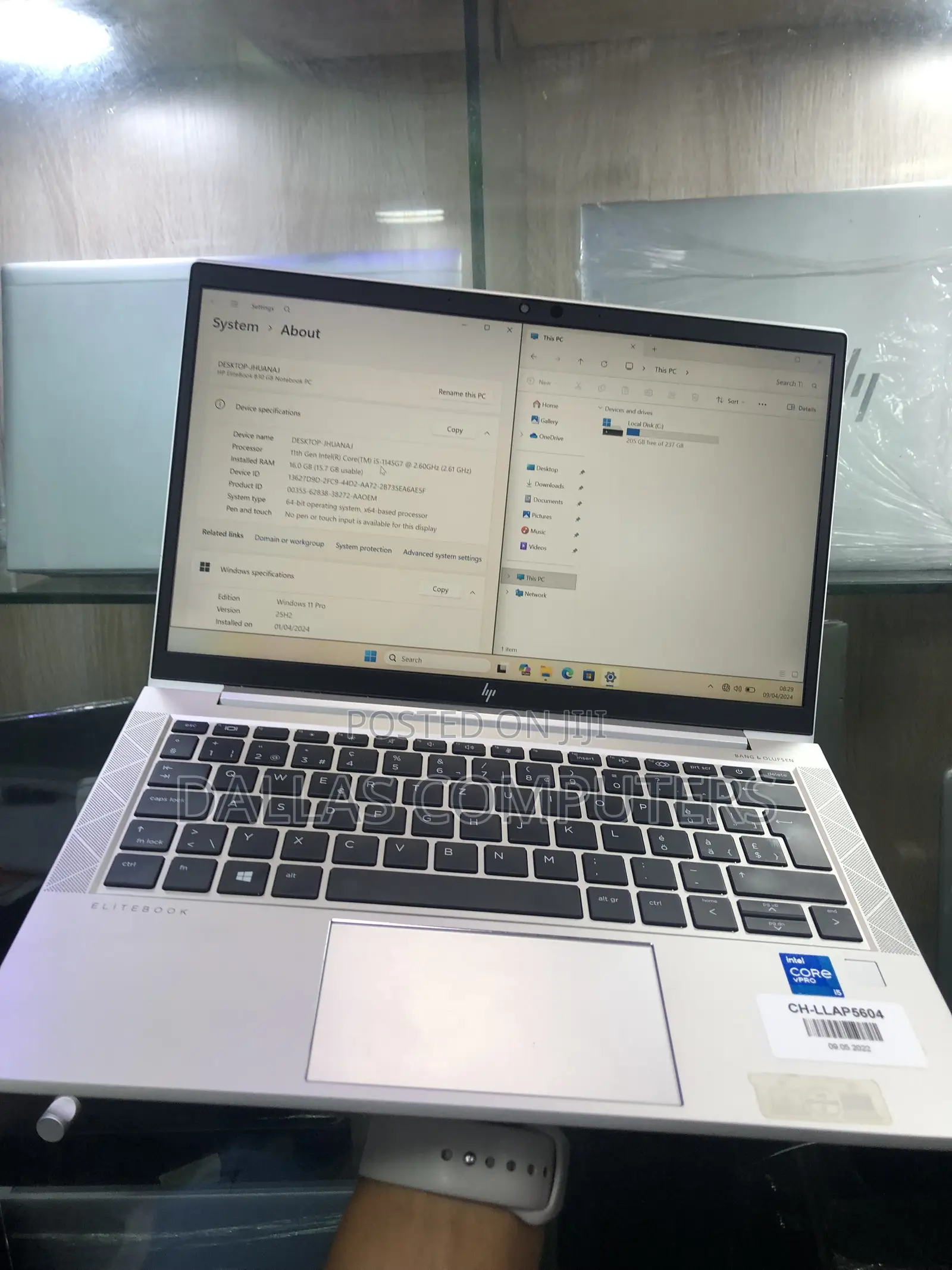 Laptop HP EliteBook 840 G8 16GB Intel Core i5 SSD 256GB