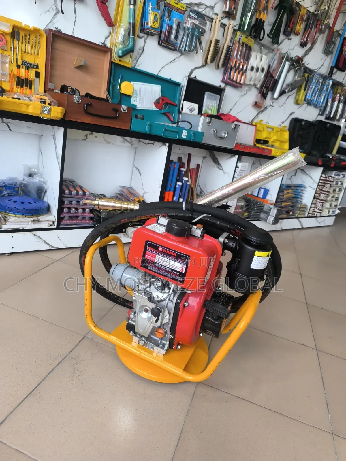 Diesel Poker/Vibrator Machine (With 38mm Hose)