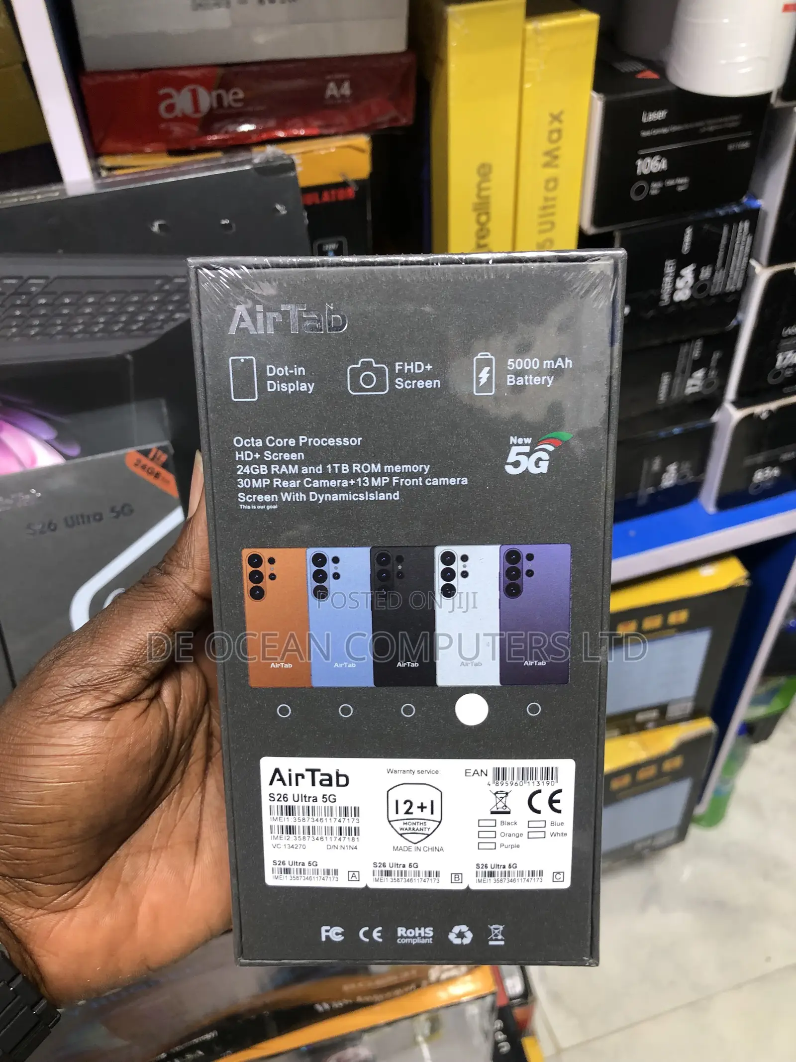 New AirTab S25 Ultra 5G 1 TB Orange