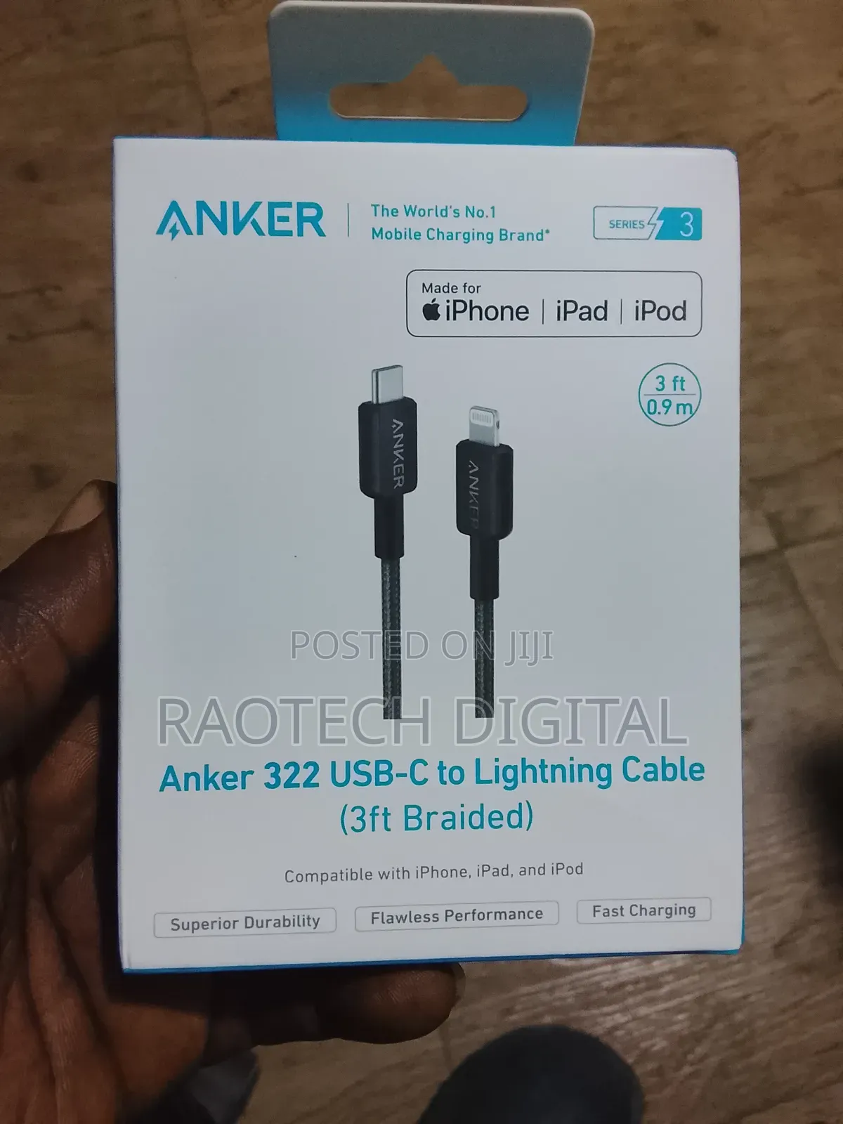 Anker 322 USB - C to Lightning Cable