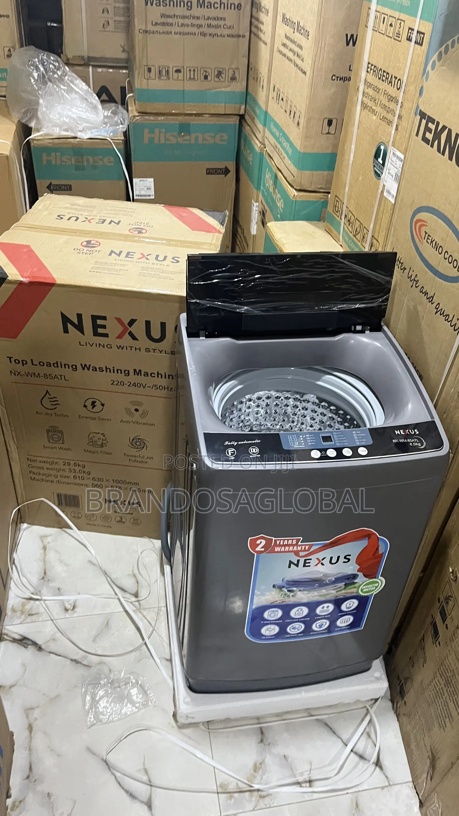 Nexus 8.5KG Washing Machine – Premium Home Clothes Washer