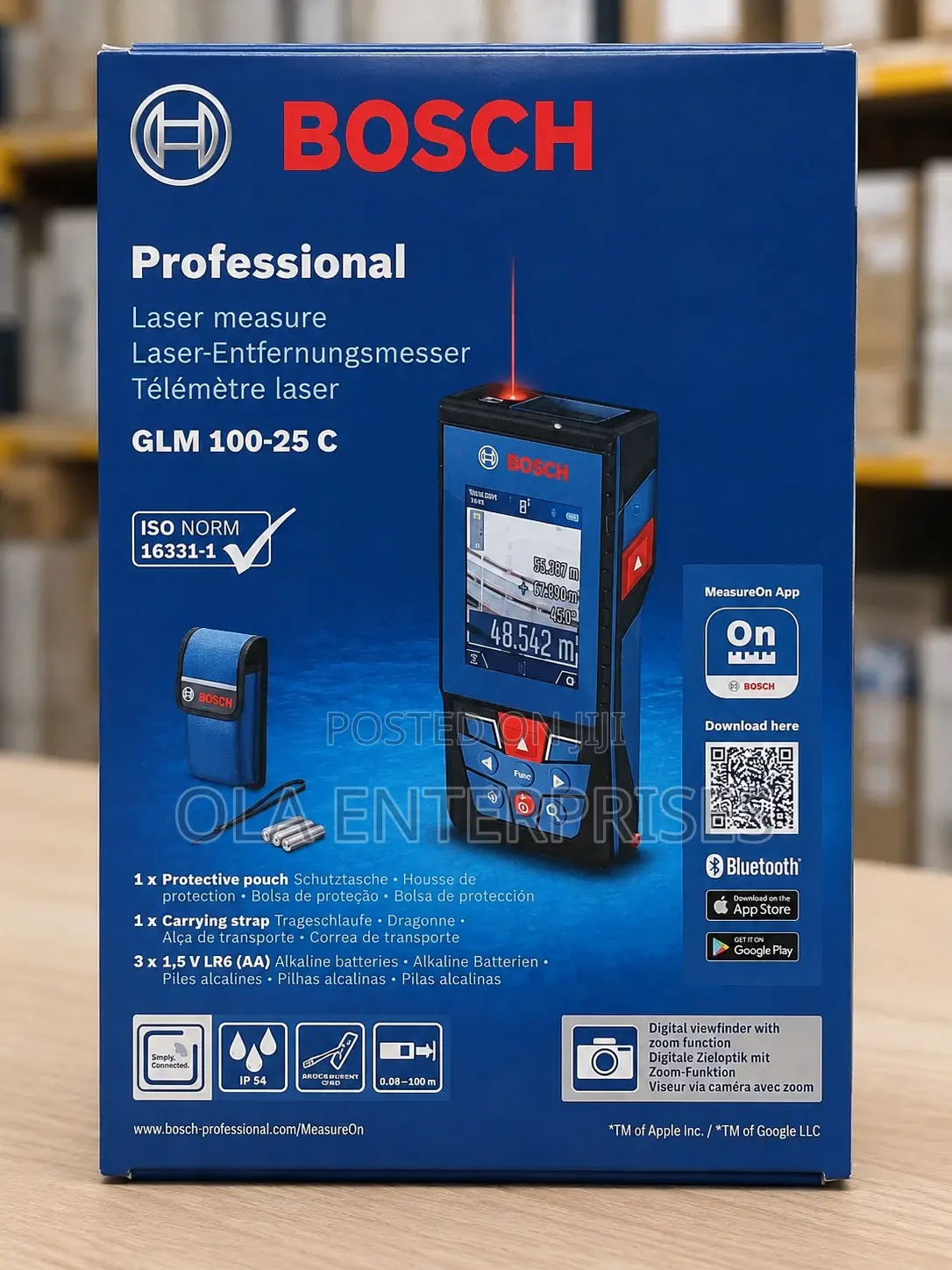 GLM 100-25 C Laser Distance Meter