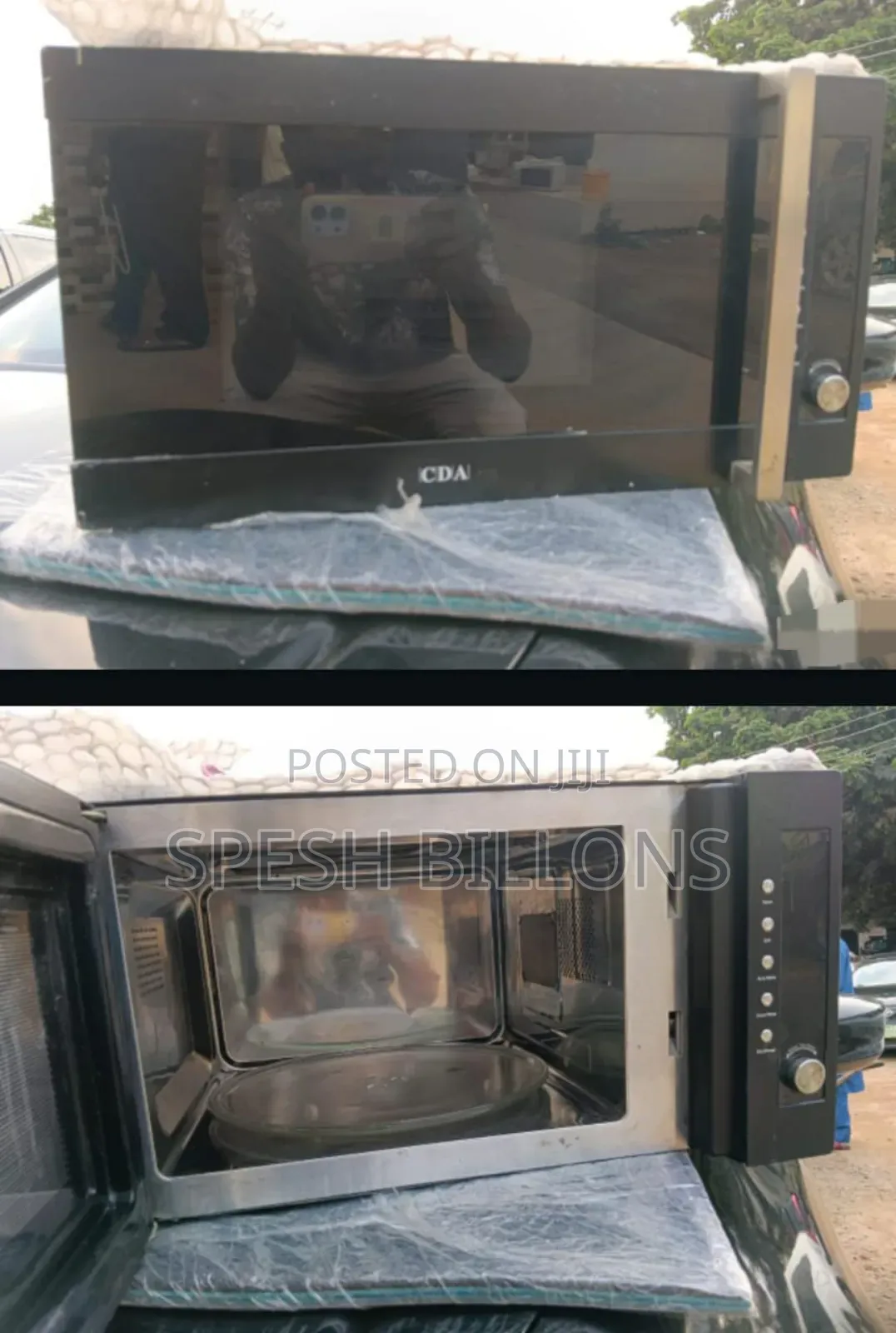 3-in-1 Microwave Multi Purpose Functions: Grill, Oven, Convection 100%