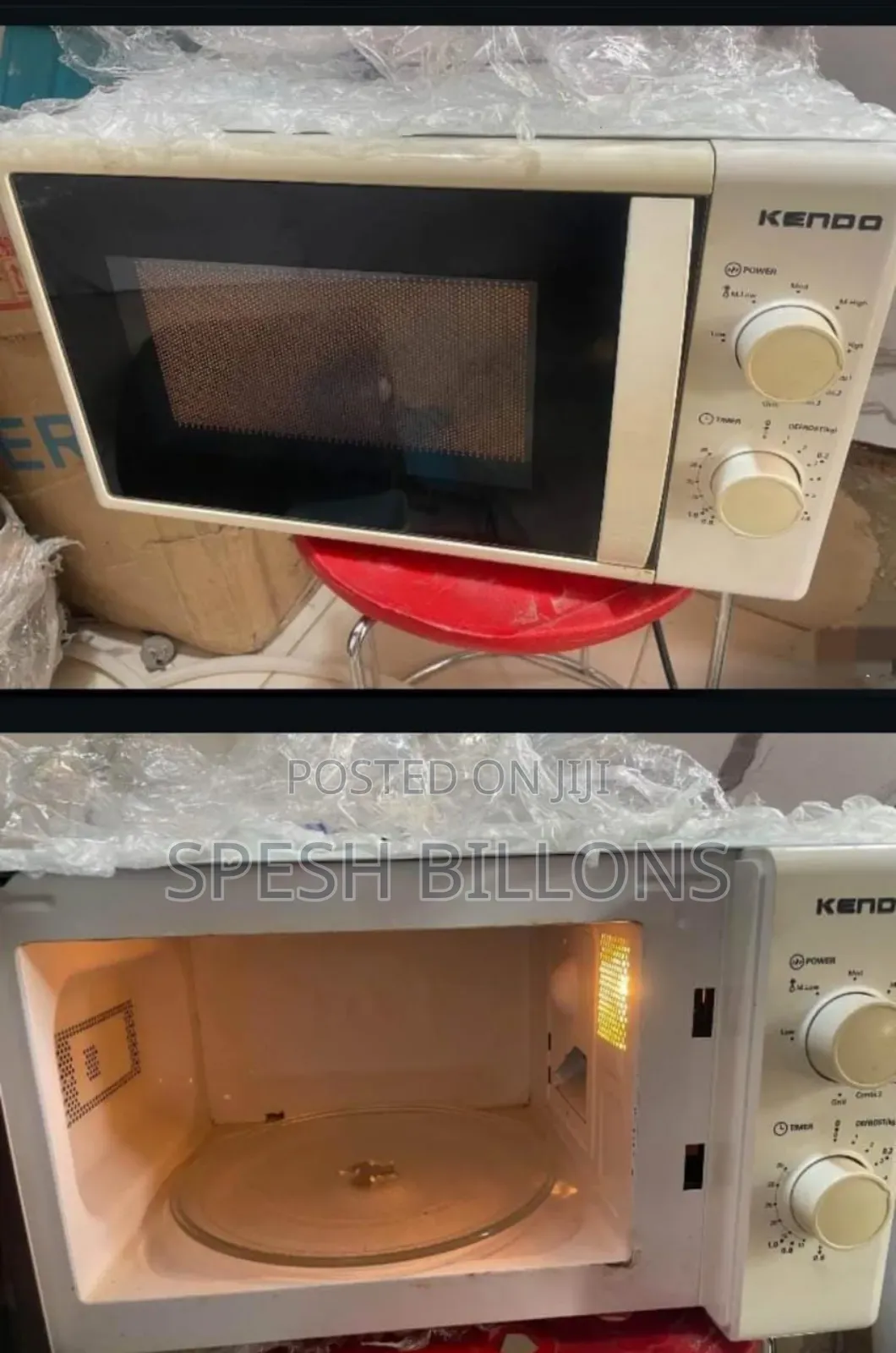 3-in-1 Microwave Multi Purpose Functions: Grill, Oven, Convection 100%
