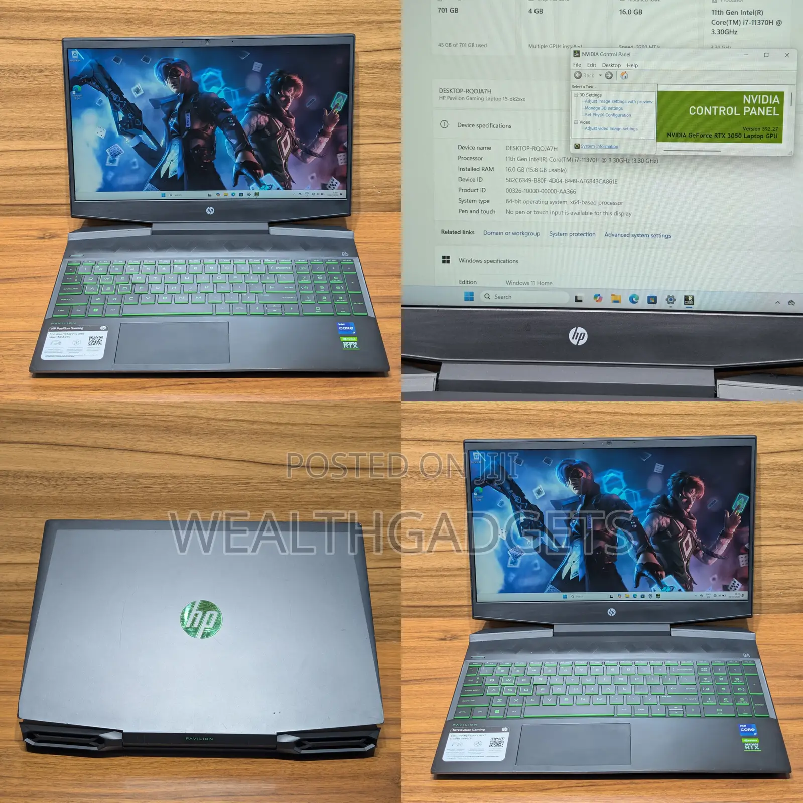 Laptop HP Pavilion 15 16GB Intel Core i7 SSD 512GB