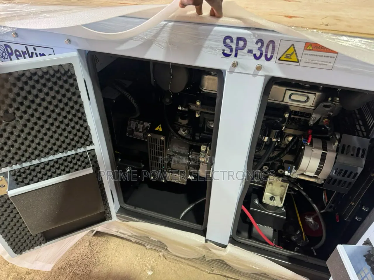 Industrial 30kVA Silent Generator – Long Lasting Performance