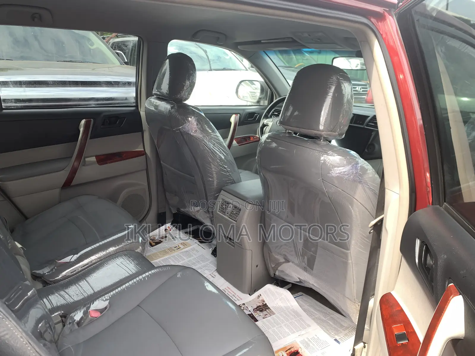 Toyota Highlander Limited 2010 Red