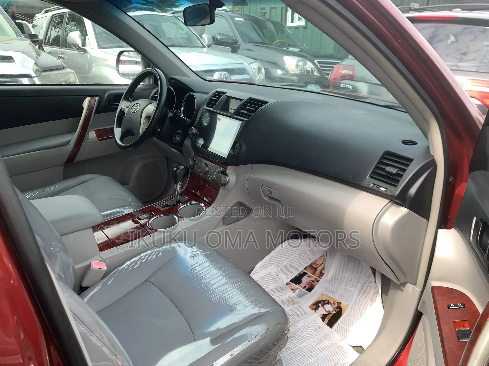 Toyota Highlander Limited 2010 Red
