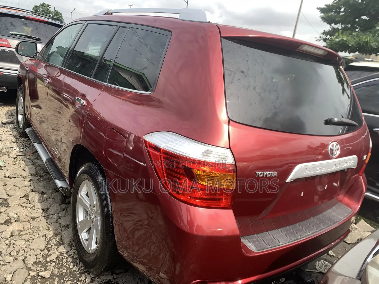 Toyota Highlander Limited 2010 Red