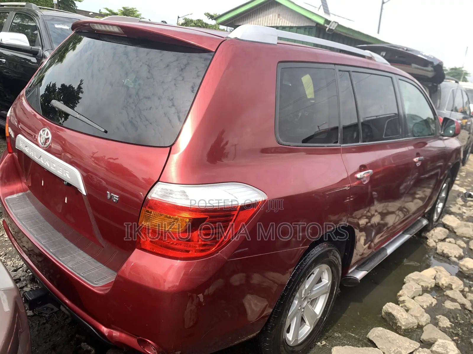 Toyota Highlander Limited 2010 Red