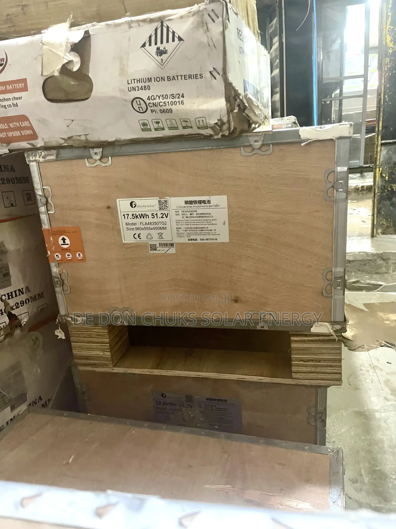 17.5KWH 51.2v Felicity TG2 Lithium Battery