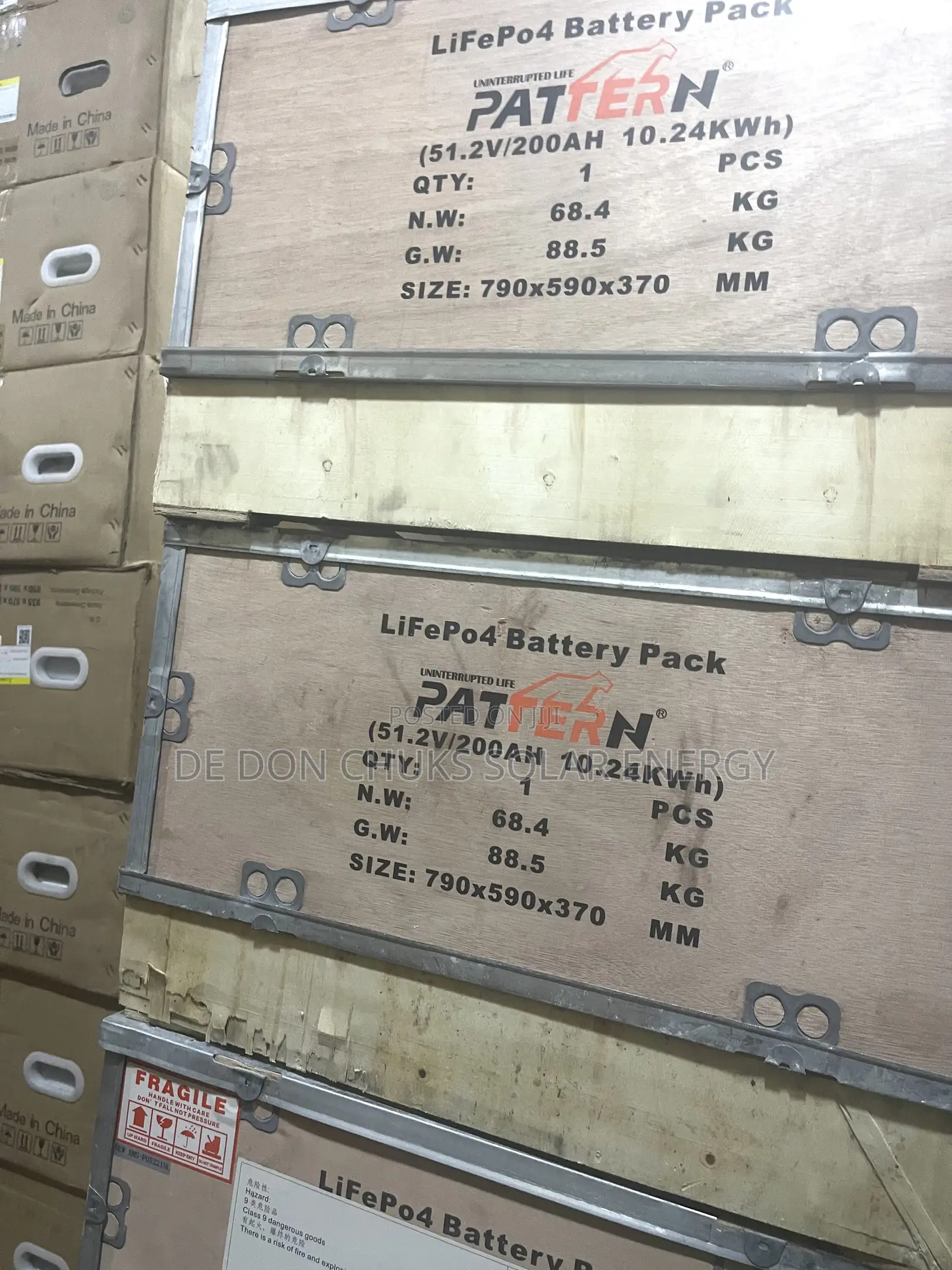 10kwh 51.2v Pattern Lithium Battery