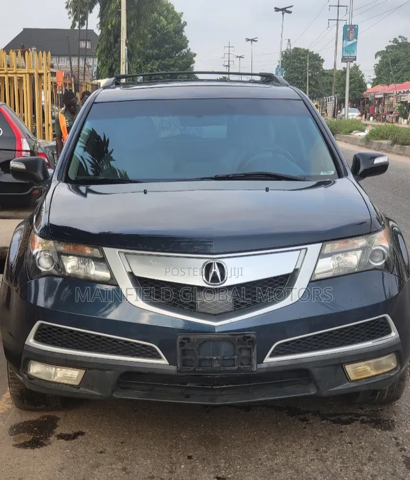 Acura MDX Advance Package SUV AWD (3.7L 6cyl 6A) 2011 Blue