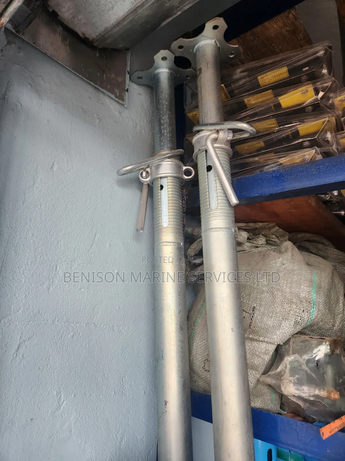 4 Meters Heavy-Duty Galvanized Steel Acrow Props