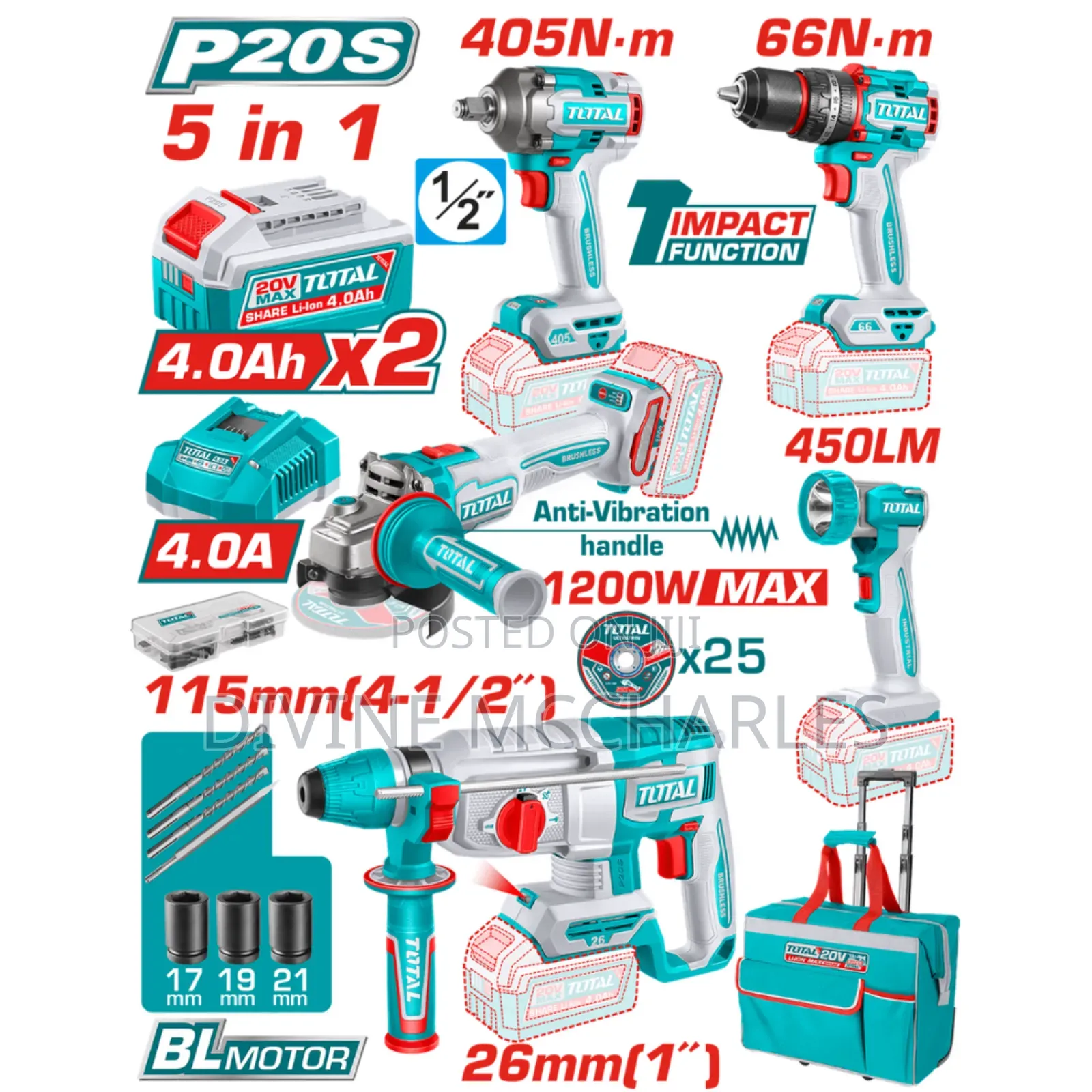 Total 5in1 Combo Pack TCKLI20595