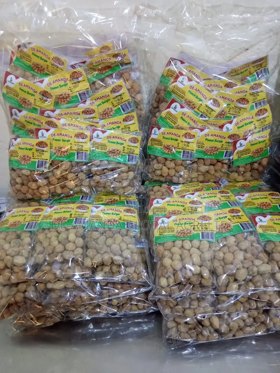 Peanut Burger 50g – Crunchy Peanut Snack