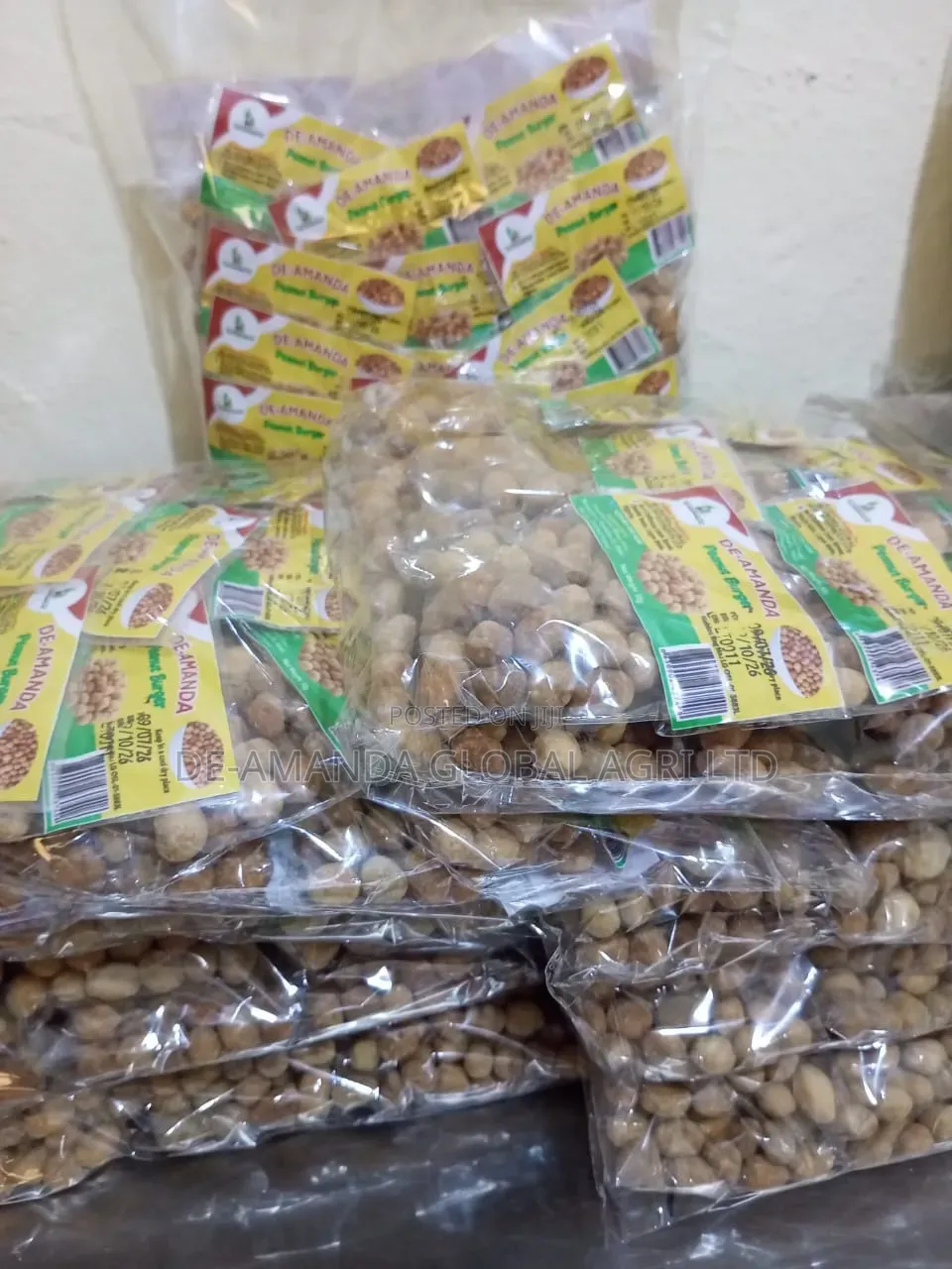 Peanut Burger 50g – Crunchy Peanut Snack