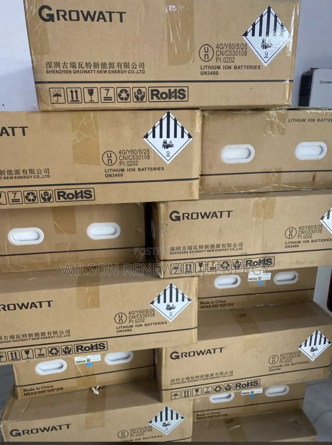 5kwh 48v Growatt Lithium Battery