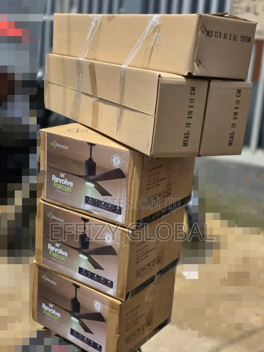 Brand New Revolve Falcon 58" Ceiling Fans