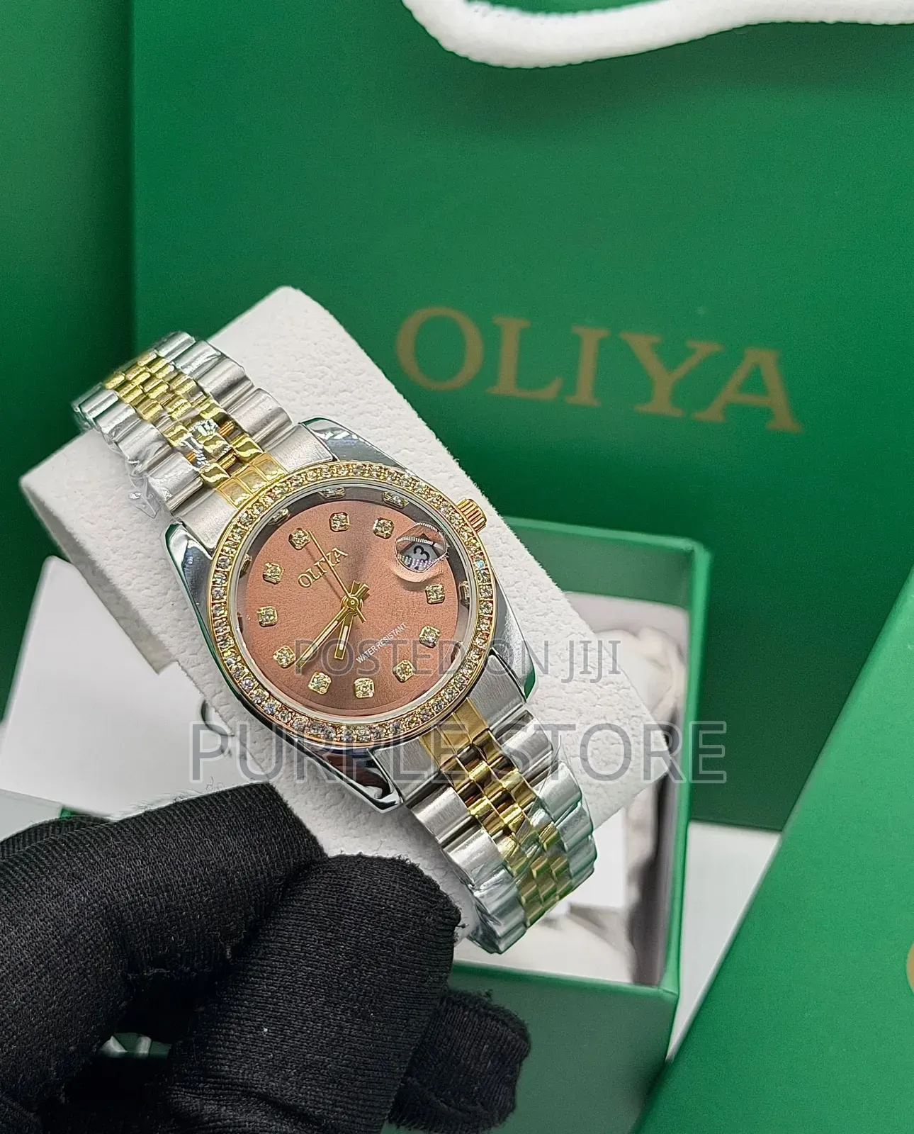 Oliya Ladies Quality Non Tarnish Watch Well Packaged