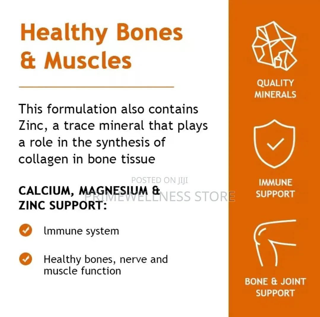 Calcium+Magnesium+Zinc+D3 120soft Gel