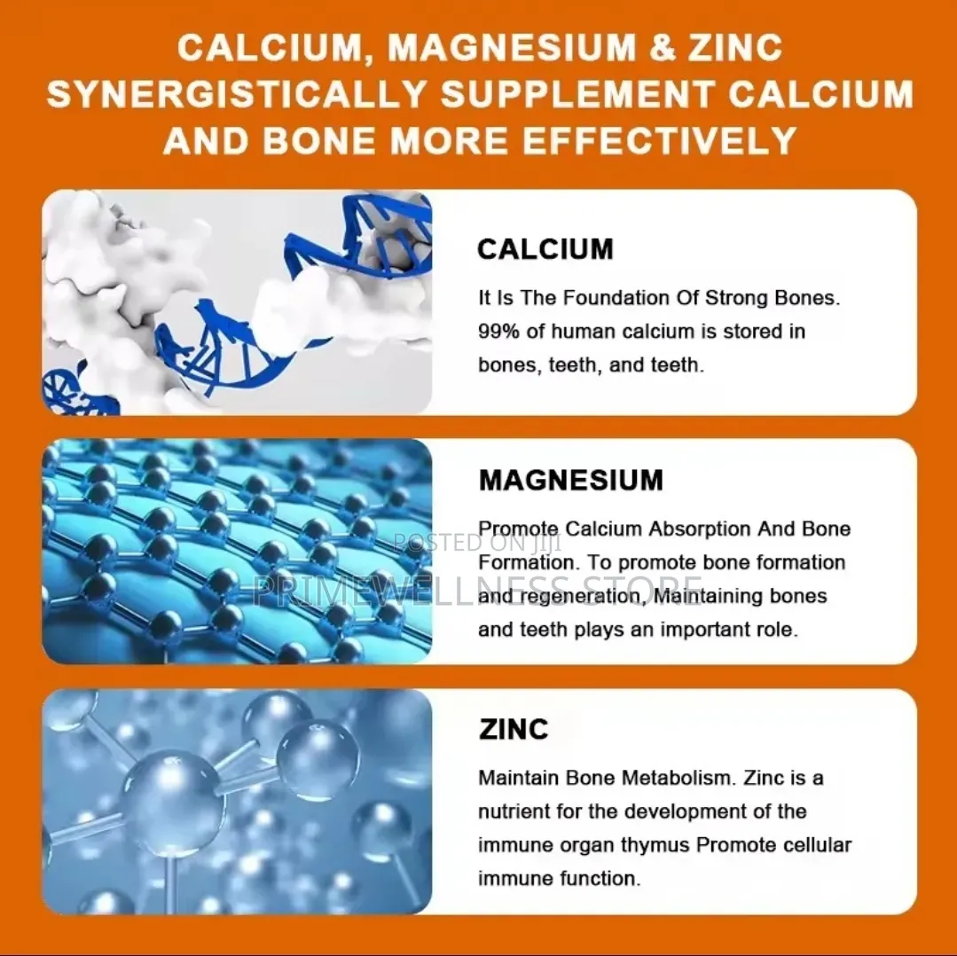 Calcium+Magnesium+Zinc+D3 120soft Gel