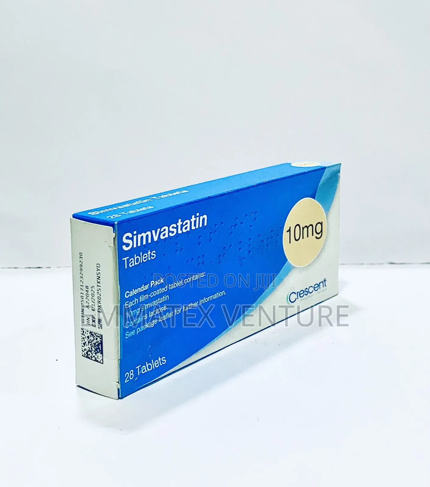 Crescent Simvastatin 10mg Tablet X28
