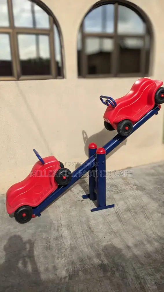 Iron Car Seesaw – Double Rider