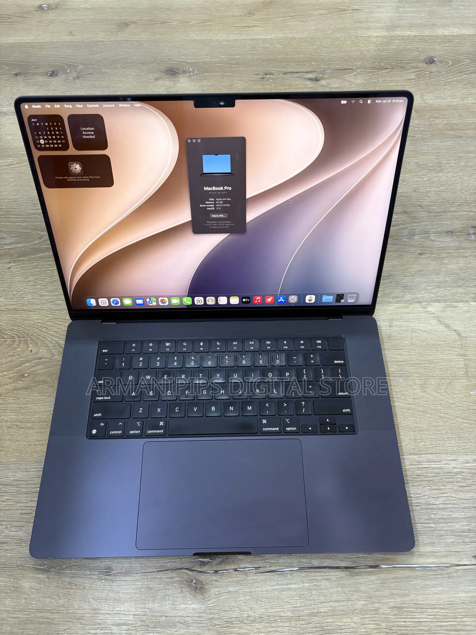Laptop Apple MacBook Pro 2024 M4 Max 36GB Apple M4 Max SSD 1T