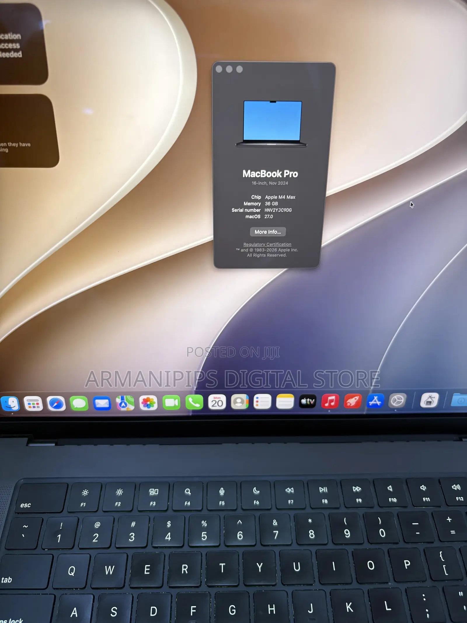 Laptop Apple MacBook Pro 2024 M4 Max 36GB Apple M4 Max SSD 1T