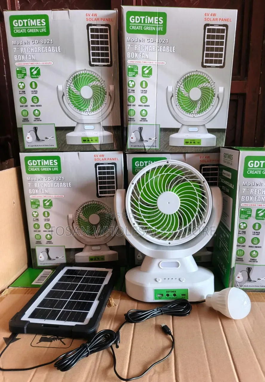 Rechargeable Fan
