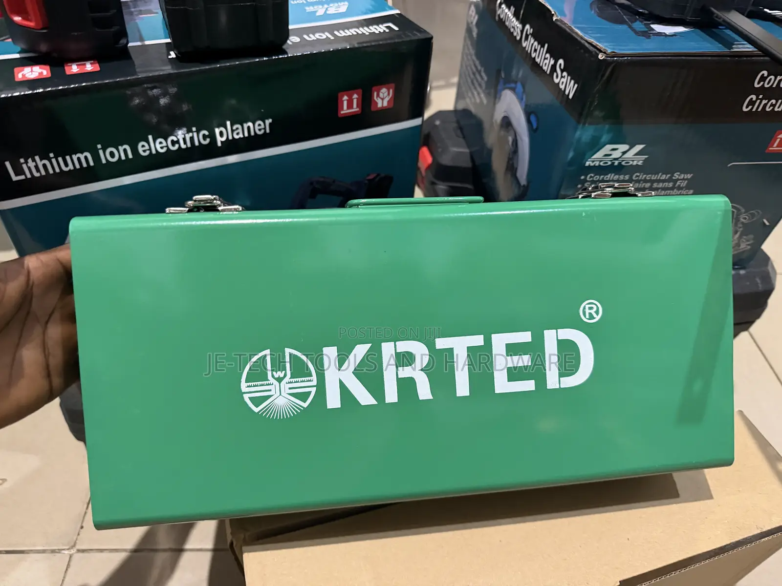 KRTED Brand Cordless PPR Pipe Welding Machine Set