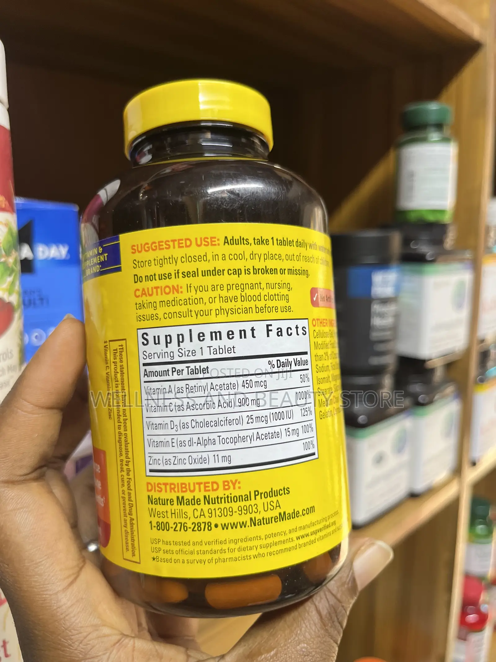 Nature’s Made Super C With Vitamin D3 and Zinc