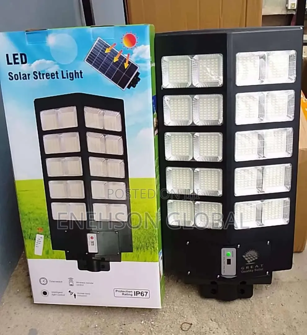 Solar Powered Street Light.