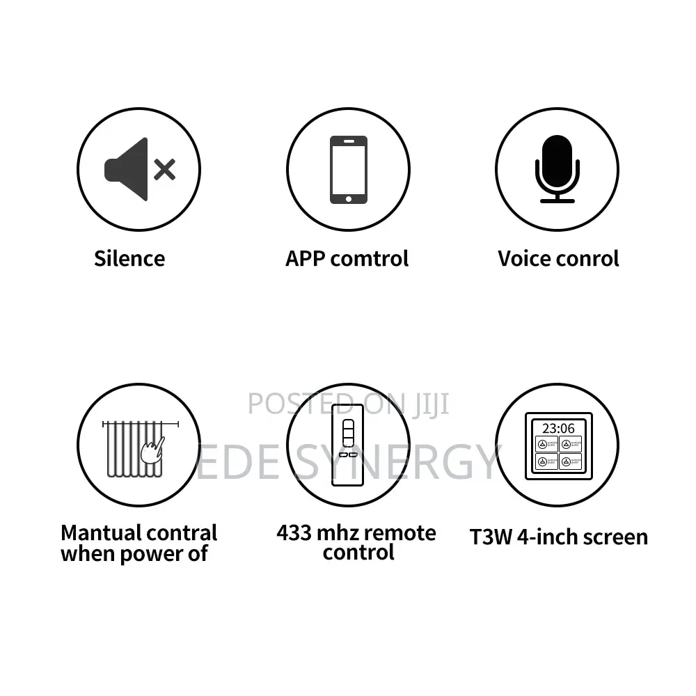 Electric Curtain Super Quiet Wireless Zigbee Wifi Motor Curtain