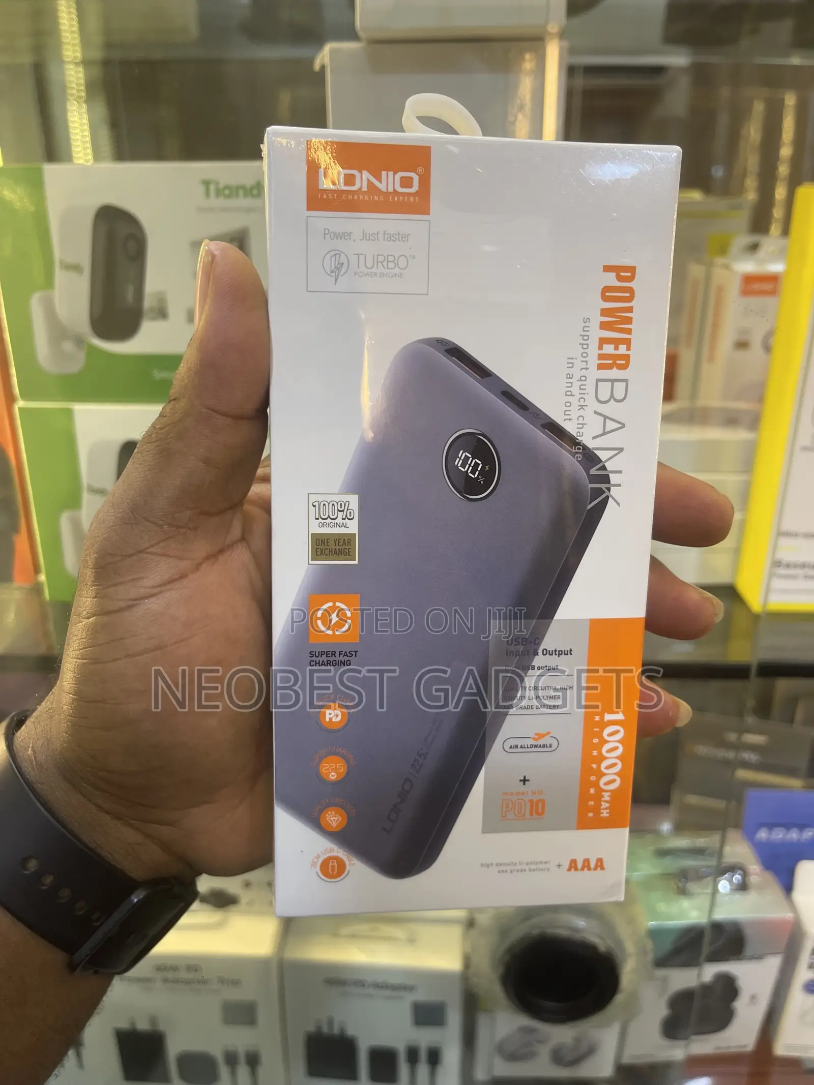 LDNIO 10,000mAh Power Bank
