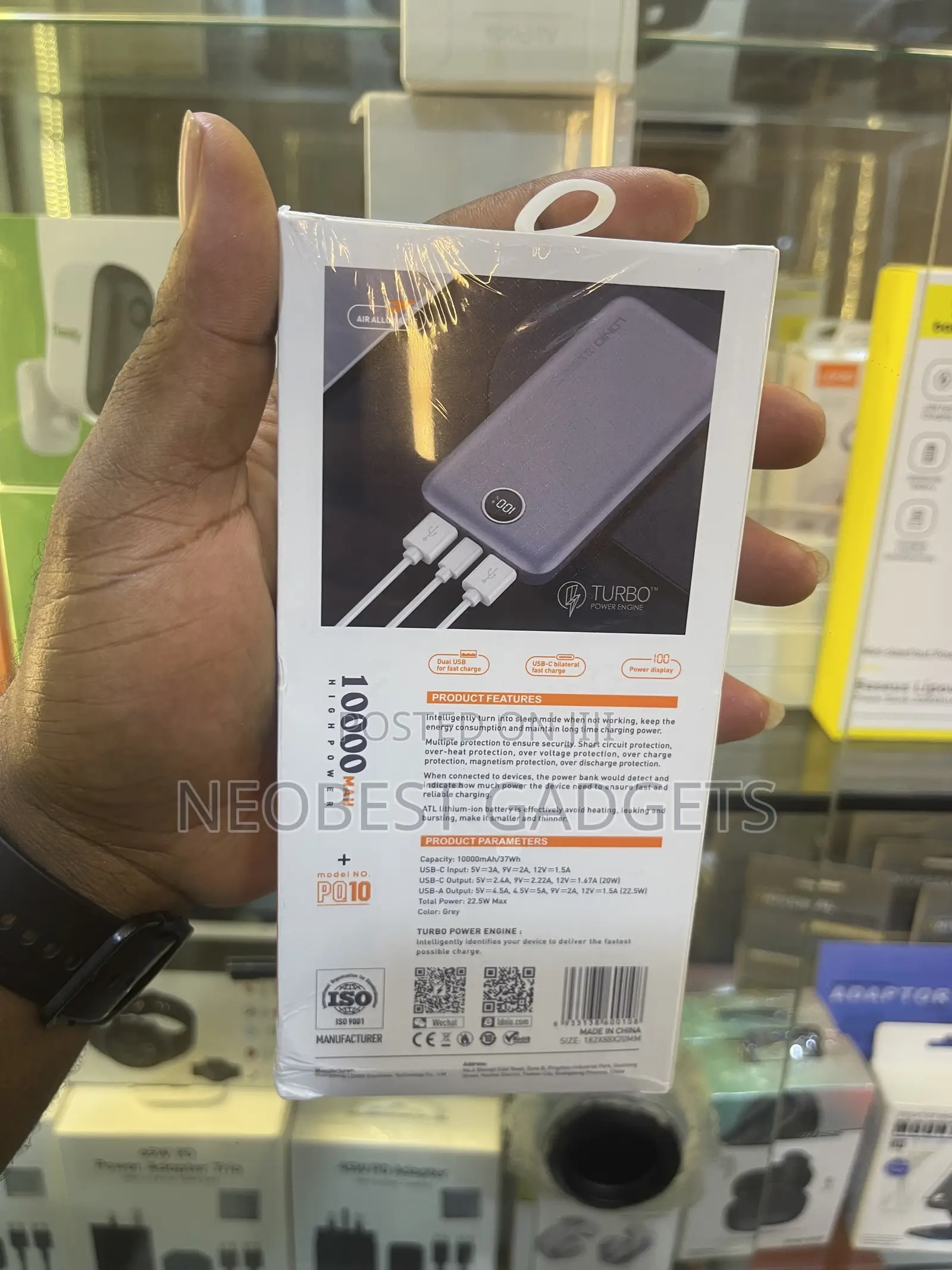 LDNIO 10,000mAh Power Bank