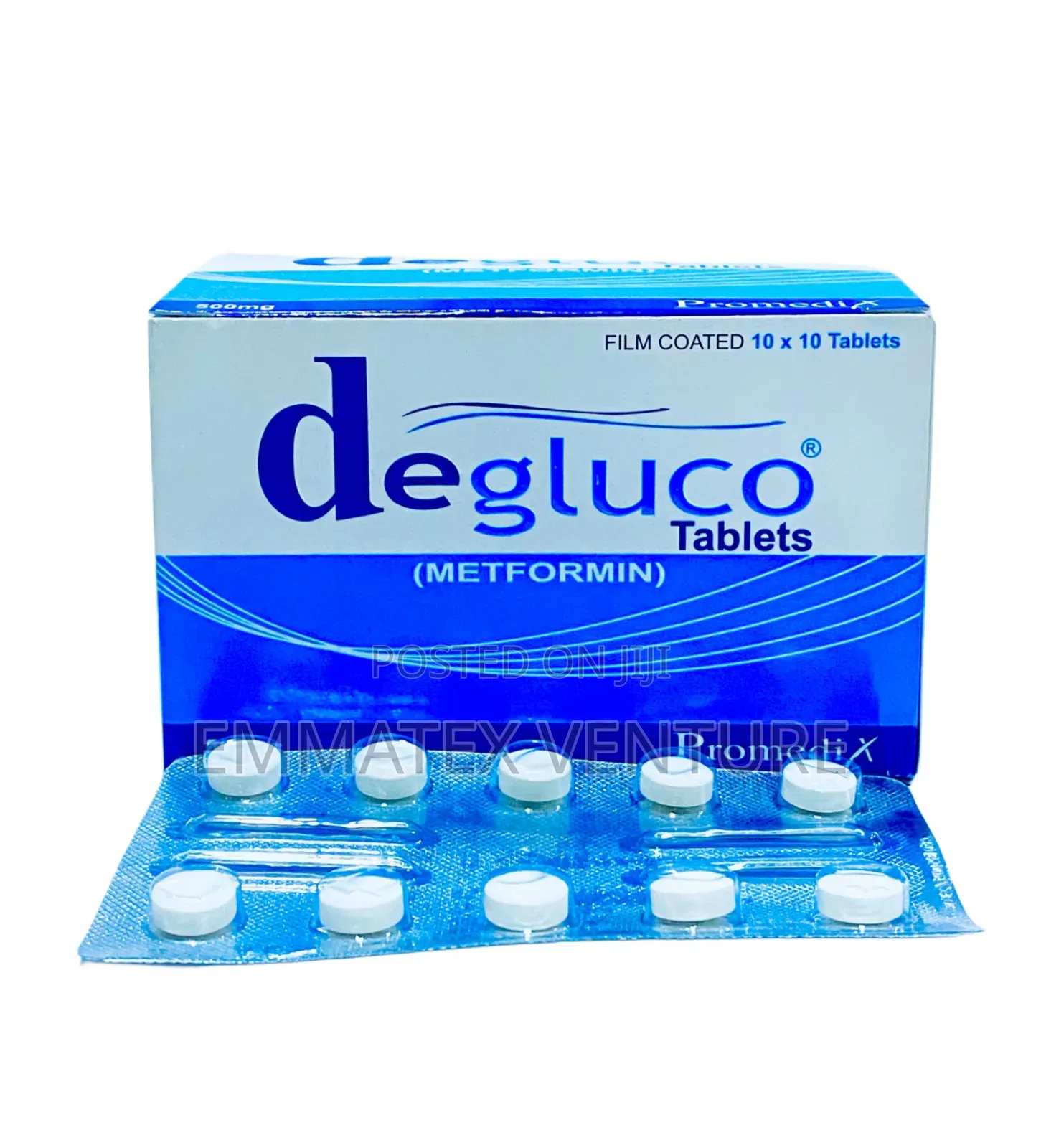 Degluco Tablet 500mg (Metformin) X100