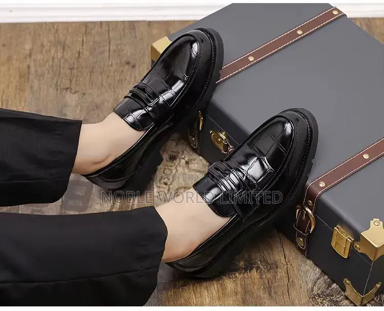 Premium Corporate Black/Brown Shoes ABL 7r