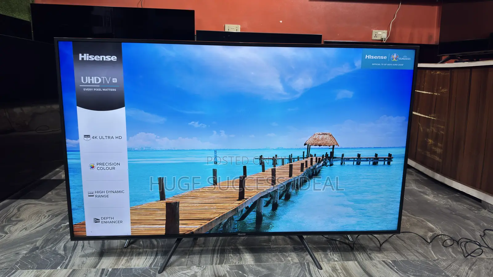 HIsense 65 Inch Smart Ultra HD LED TV With HDR10/HLG Support